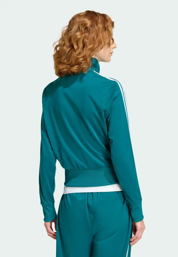 Классическая тренировочная куртка firebird Adidas Originals, Legacy Teal/White — фото 2