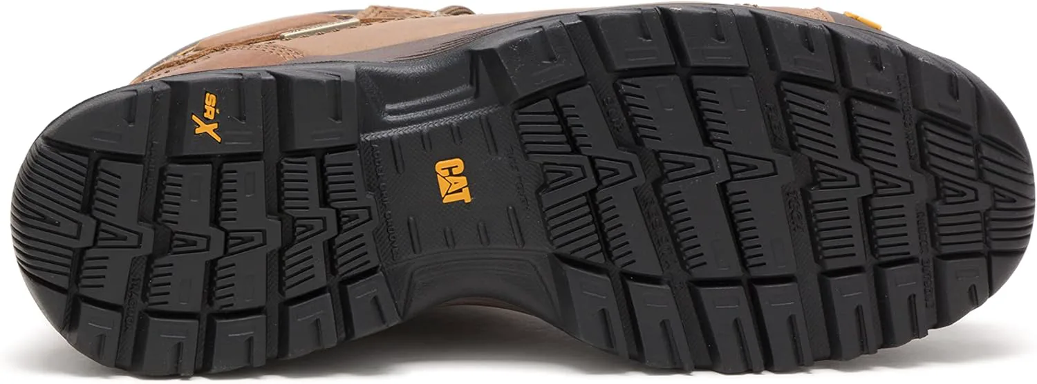 

Мужские рабочие ботинки CAT с водонепроницаемым стальным носком, темно-бежевый