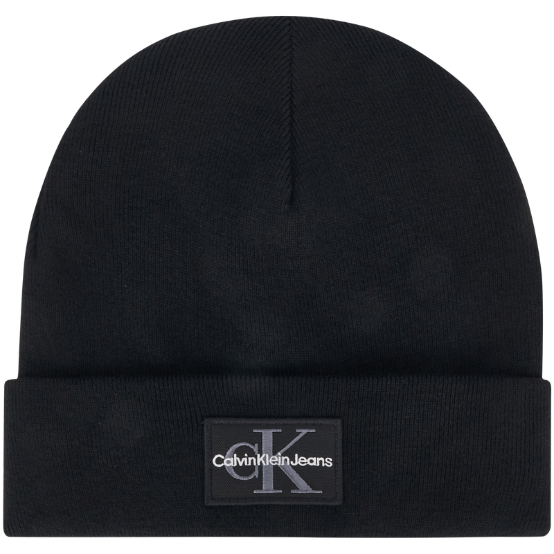 

Calvin Klein Хлопковая унисекс шапка космический черный, UB1-Space Black