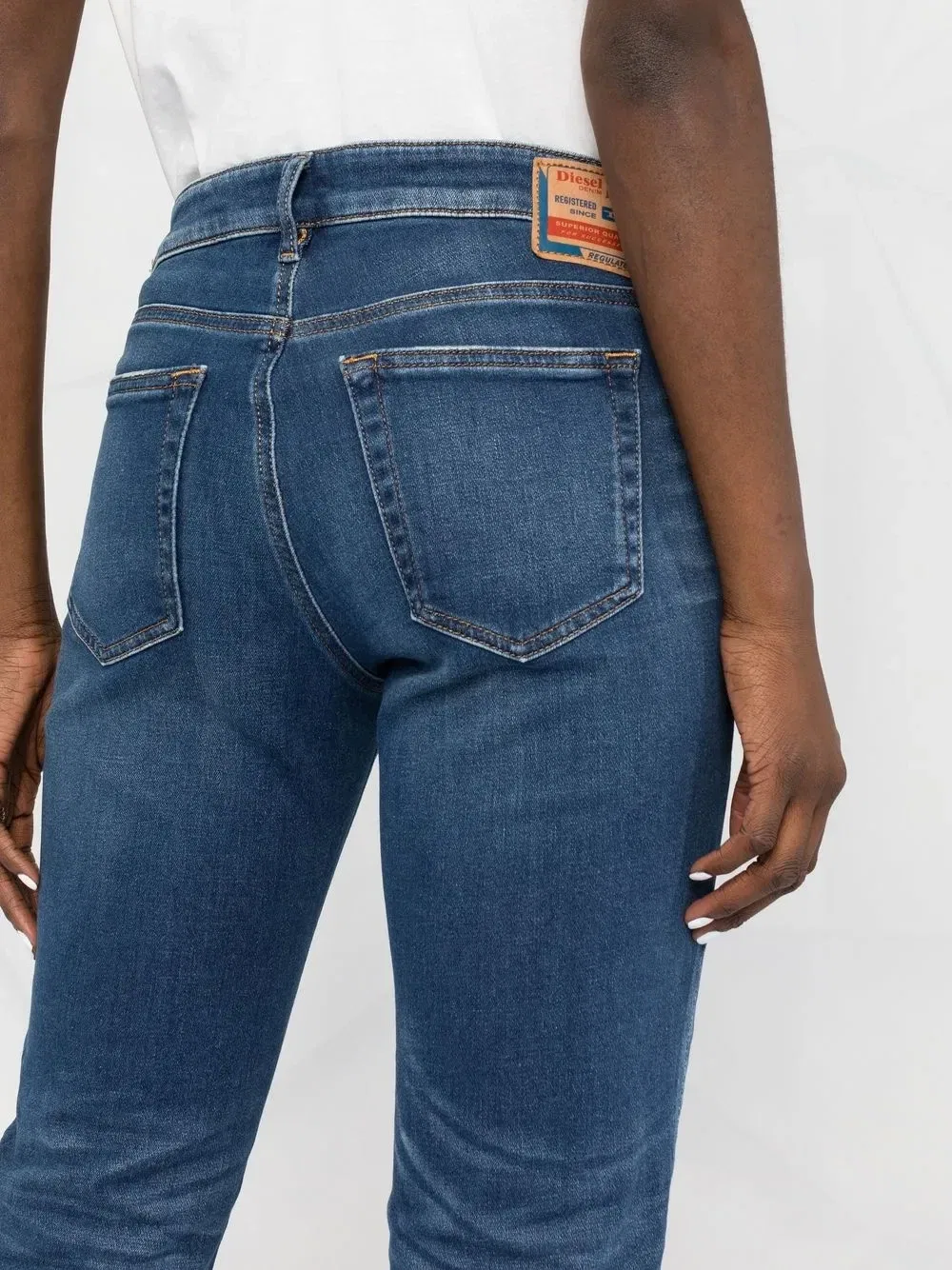 Прямые джинсы D-Ollies JoggJeans Diesel, синий — фото 3
