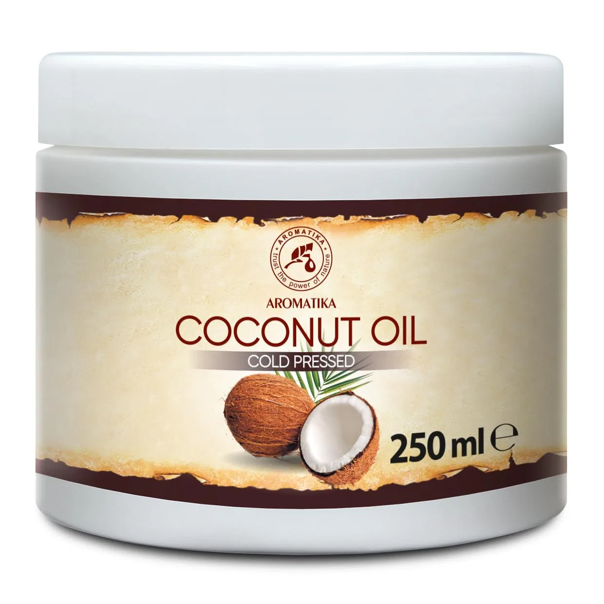 Кокосовое масло холодного отжима, 250 мл Aromatika Trust The Power Of Nature