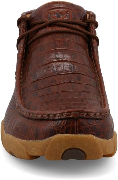 Мужские мокасины Twisted X Chukka Driving Moc, Ginger — фото 4