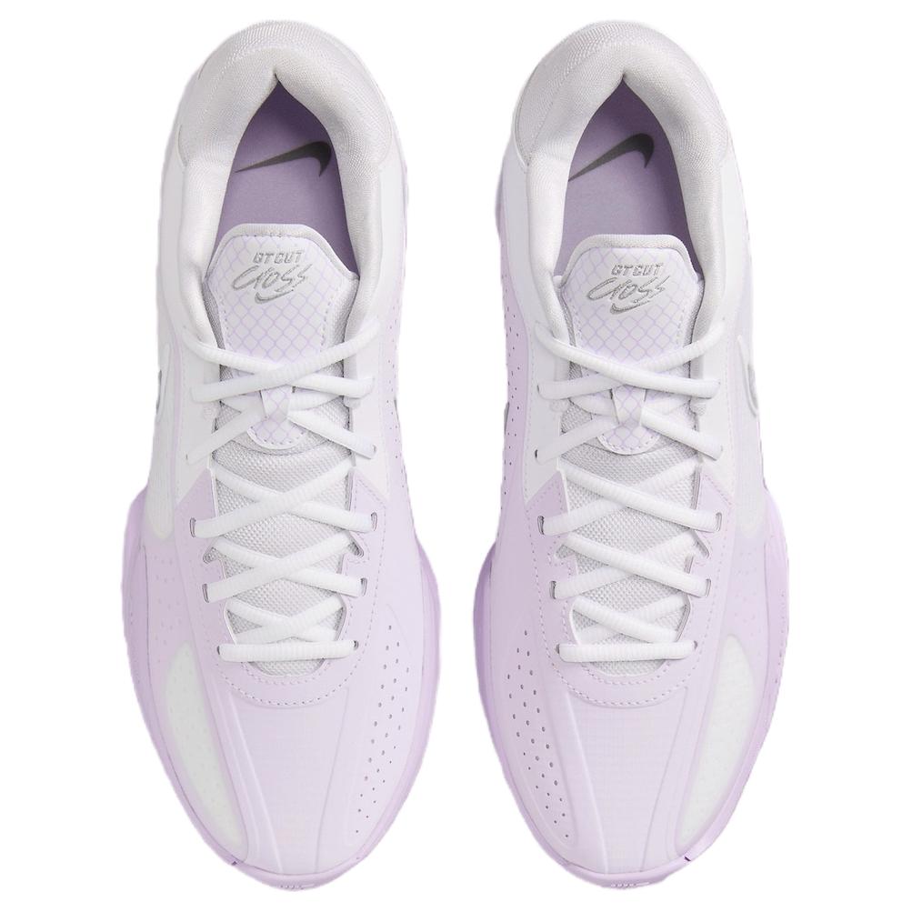 Nike GT Cut Cross Амортизация, Противоскользящие, Износостойкие Баскетбольные Кроссовки Мужские Бело-Розовые — фото 3