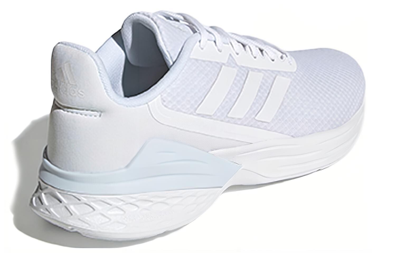 Кроссовки для бега Response для мужчин с низким верхом Cloud White/Bliss Pink/Green Adidas — фото 4