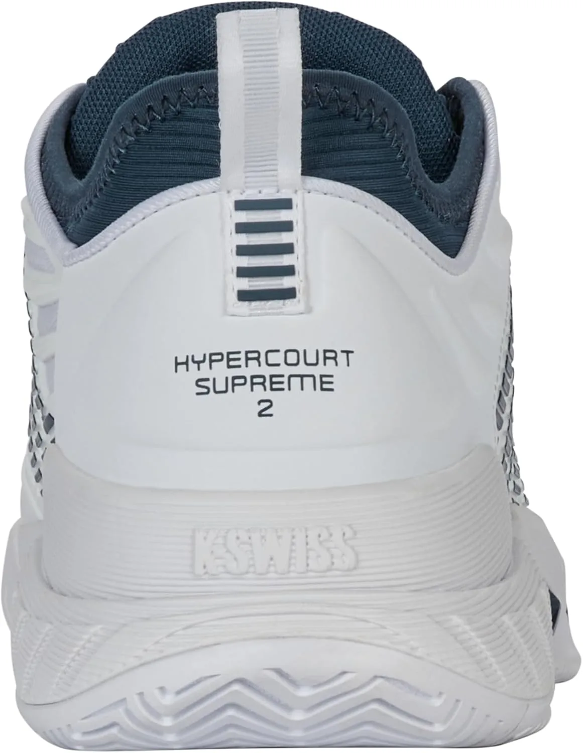 Мужские теннисные кроссовки K-Swiss Hypercourt Supreme 2, цвет White Stargazer, белый — фото 4