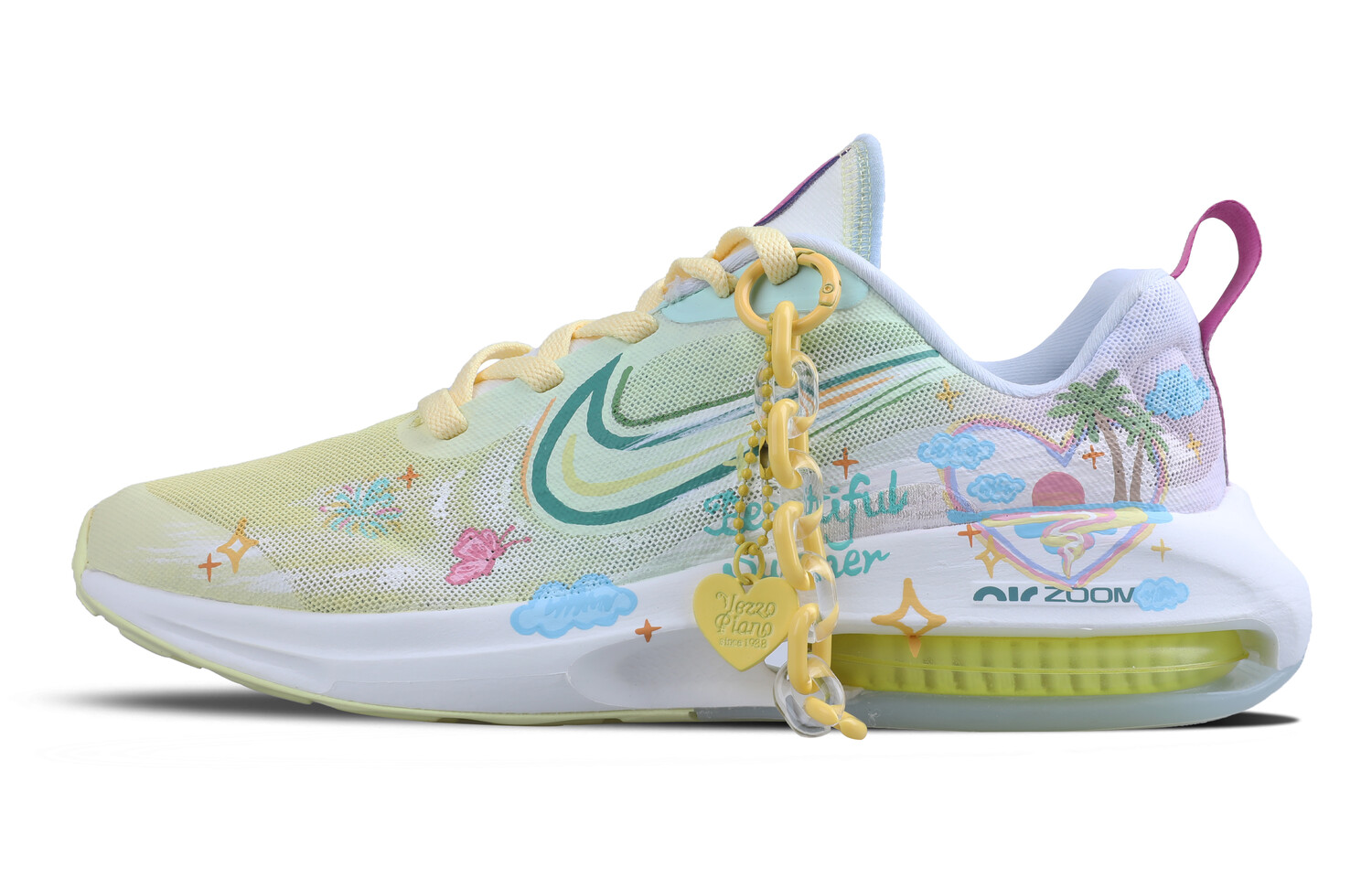 

Кроссовки Air Zoom Arcadia 2 женские с низким верхом, белые Nike
