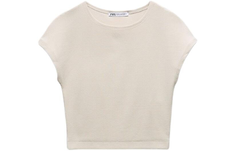 

Футболка женская бежевая Zara