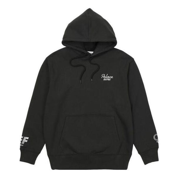 

Толстовка x rapha logo hoodie 'black' Palace, черный