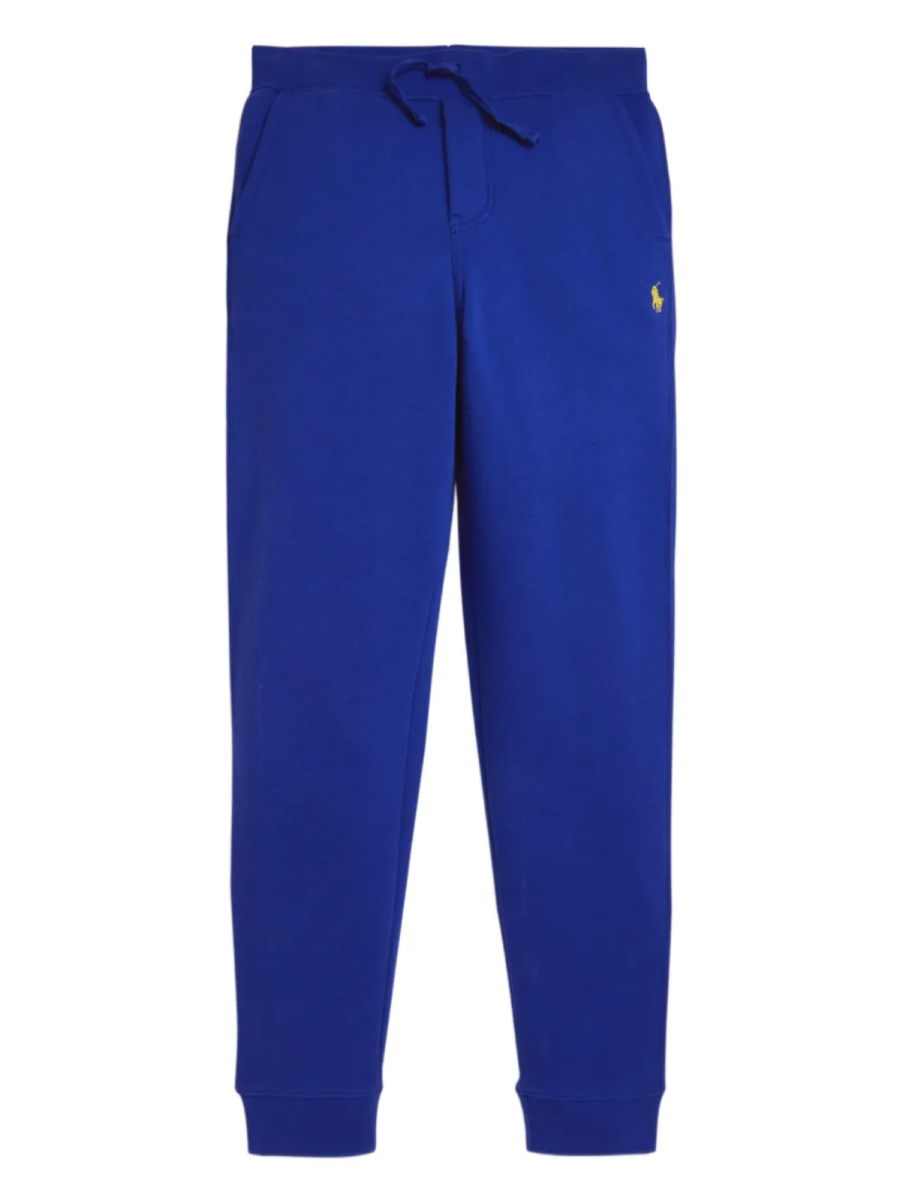 

POLO RALPH LAUREN KIDS спортивные брюки с флисовыми манжетами, синий