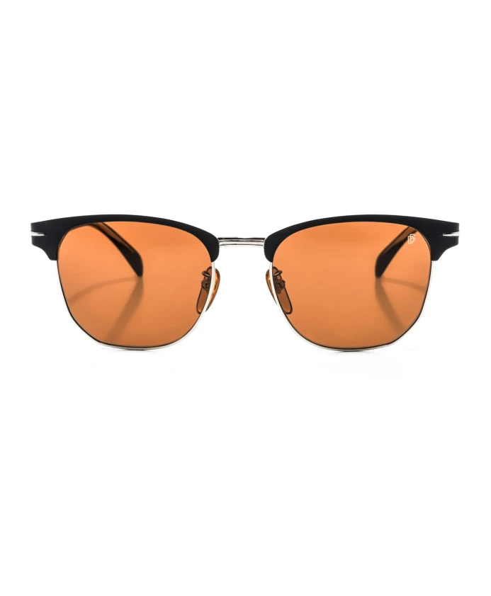 

Круглые солнцезащитные очки в металле 7057fs Eyewear By David Beckham, черный