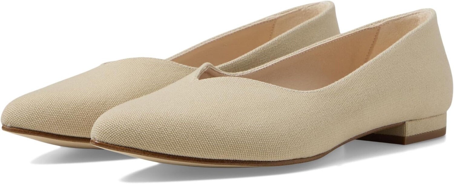 

Туфли на плоской подошве French Sole Melanie, цвет Beige Recycled Cotton