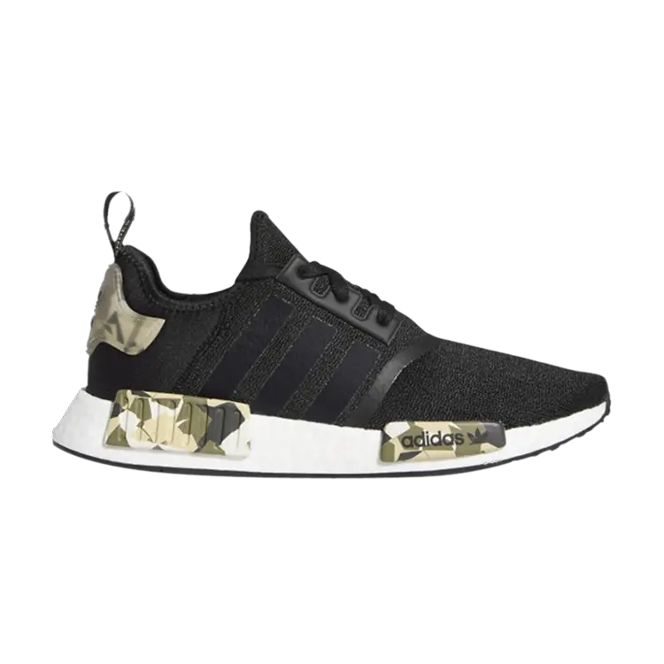 

Кроссовки adidas NMD_R1 'Black Camo', черный