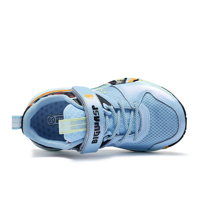 Детские баскетбольные кроссовки GS Low-top Big Wasp, черный — фото 3
