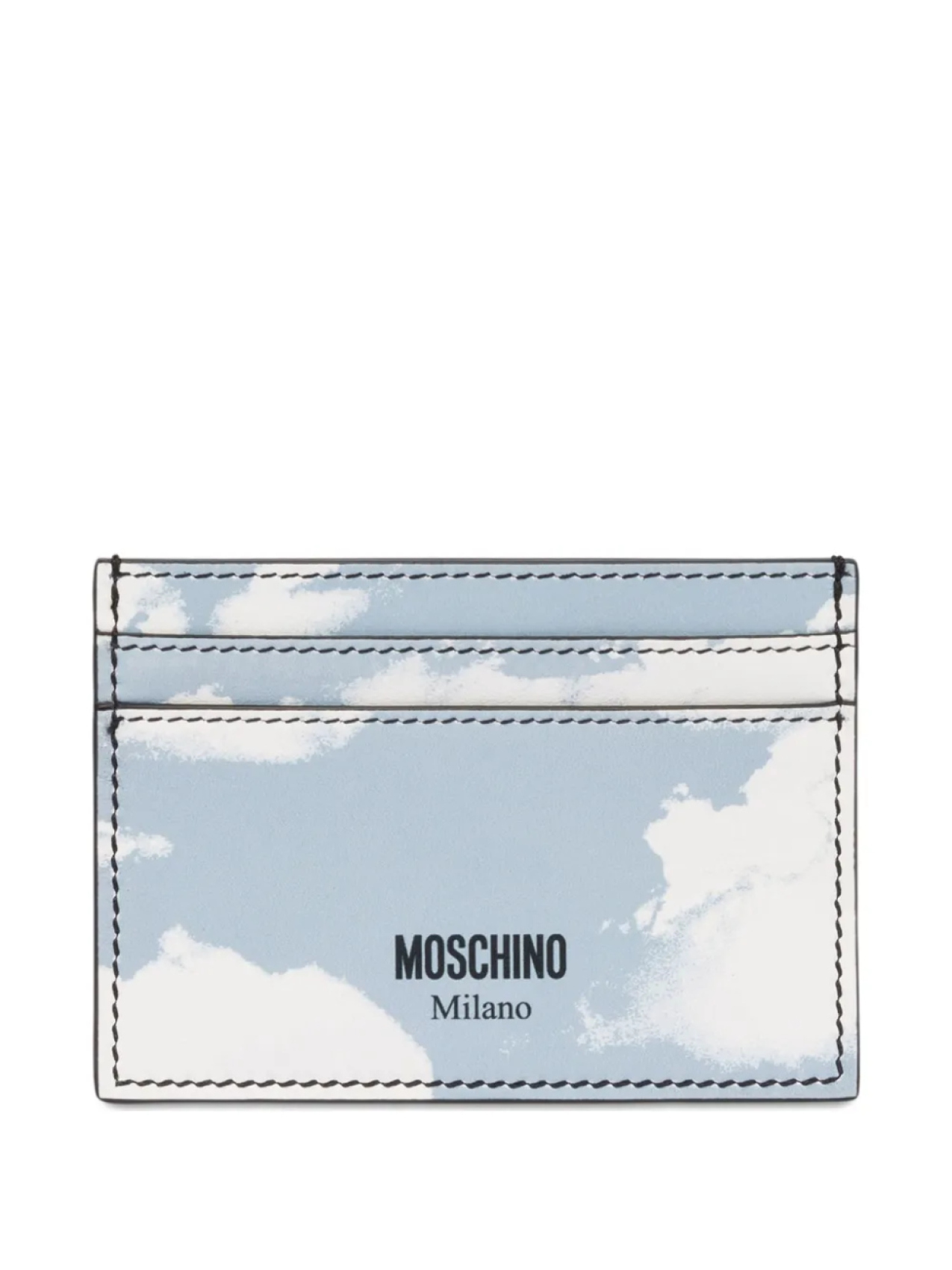 

Moschino складной бумажник, синий