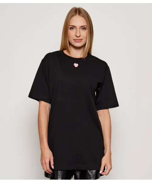

Футболка «Миллет» Loose fit Pinko, черный
