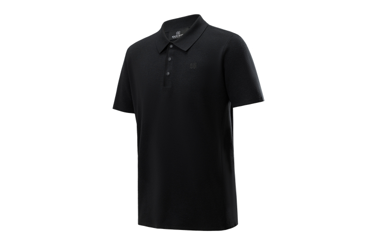 

Мужская черная поло KOLON SPORT, черный