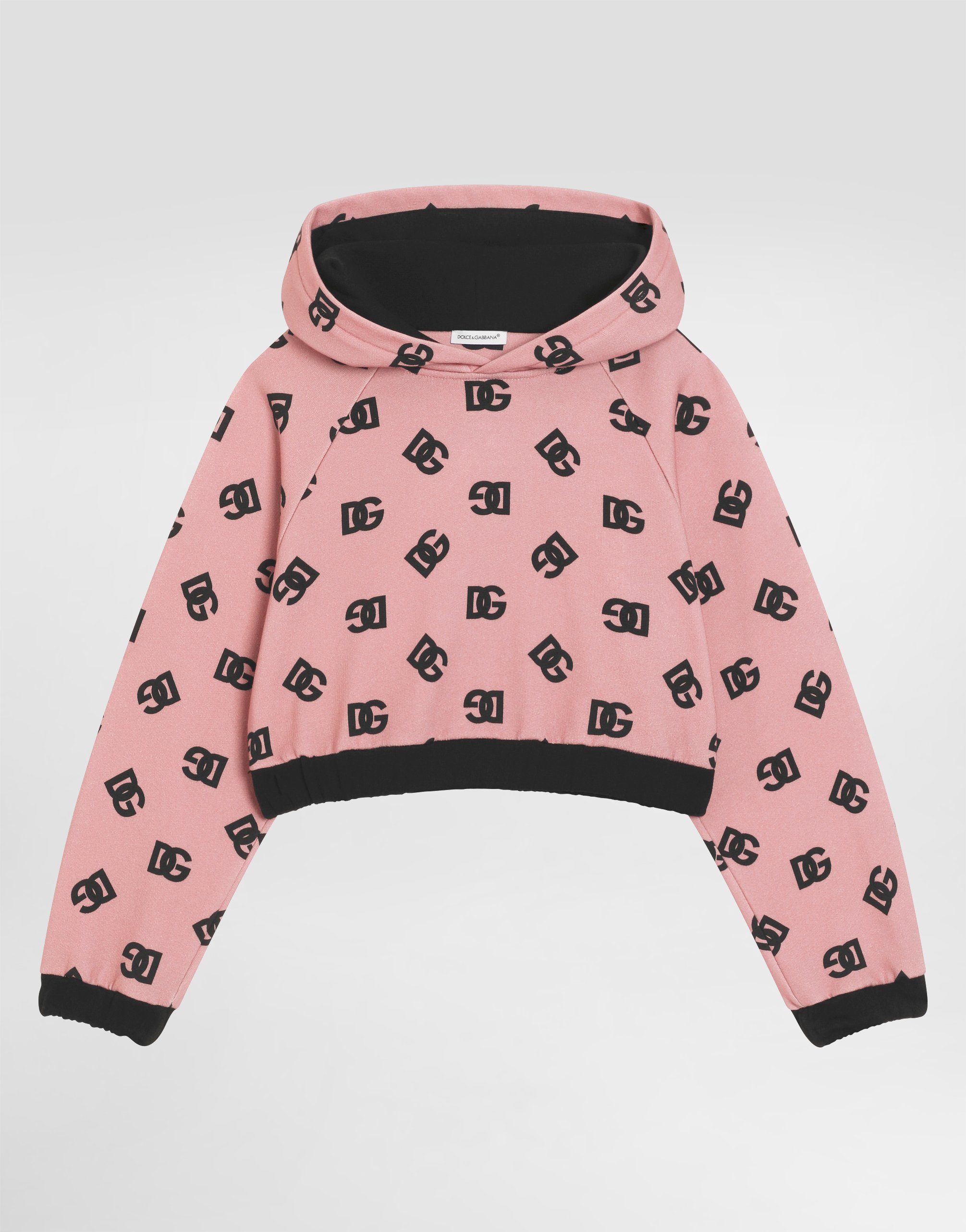 

Худи с принтом логотипа dg Dolce & Gabbana, принт