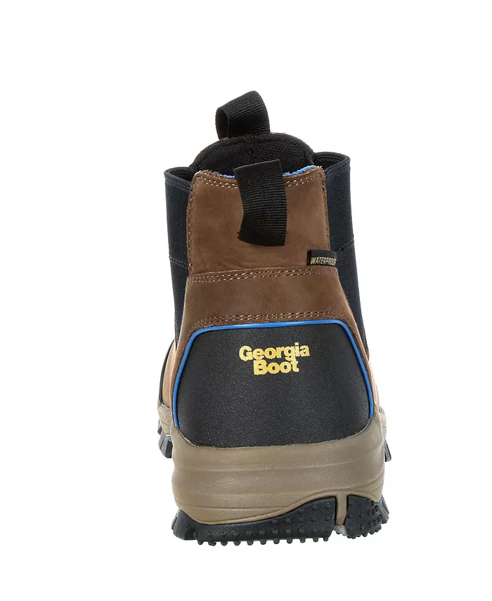 Мужские водонепроницаемые рабочие ботинки «Челси» «Ромео» от Blue Collar GEORGIA BOOT, коричневый — фото 4