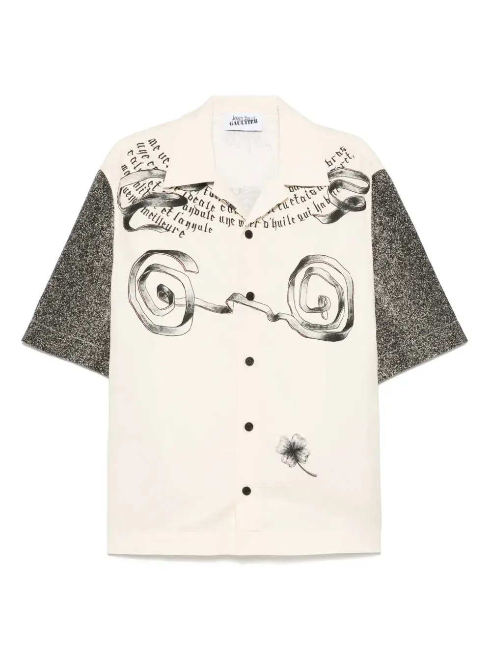 

Рубашка Tattoo Jean Paul Gaultier, нейтральный