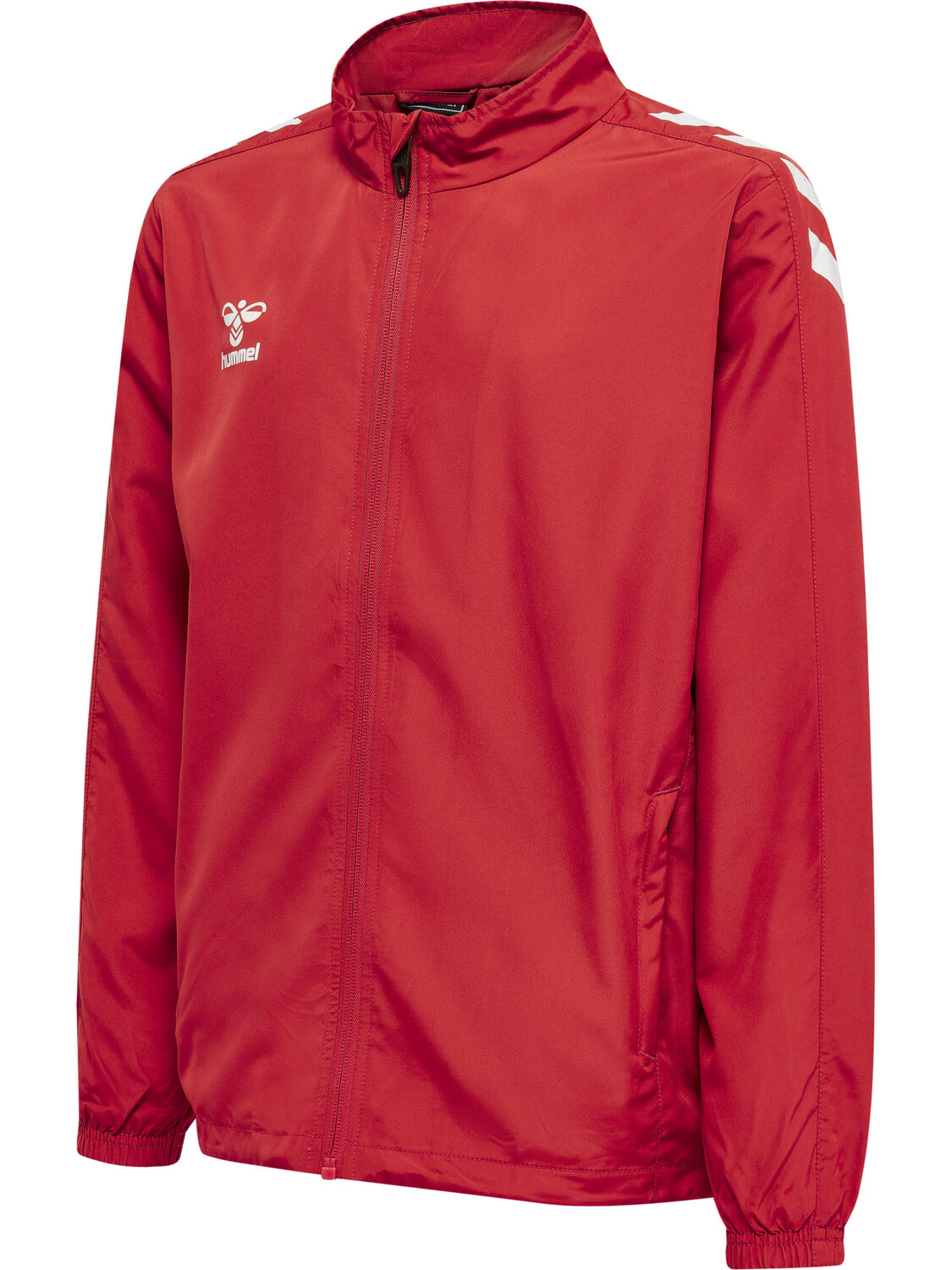 Толстовка Hummel Reißverschlussjacke Hmlcore Xk Micro Zip Jacket Kids, цвет TRUE RED — фото 4