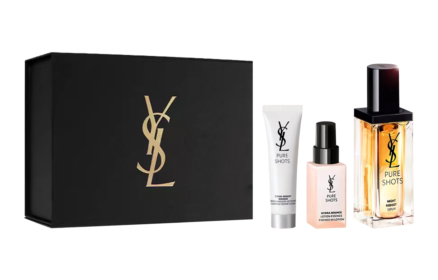 Набор Night Queen All-Star Skincare Sets восстанавливающий отшелушивающий второе поколение 30мл+30мл+30мл SAINT LAURENT — фото 3