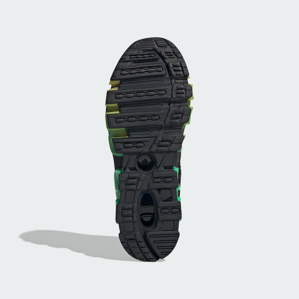 Кроссовки Adidas Megaride Shoes, цвет Core Black/Semi Screaming Green/Yellow — фото 3