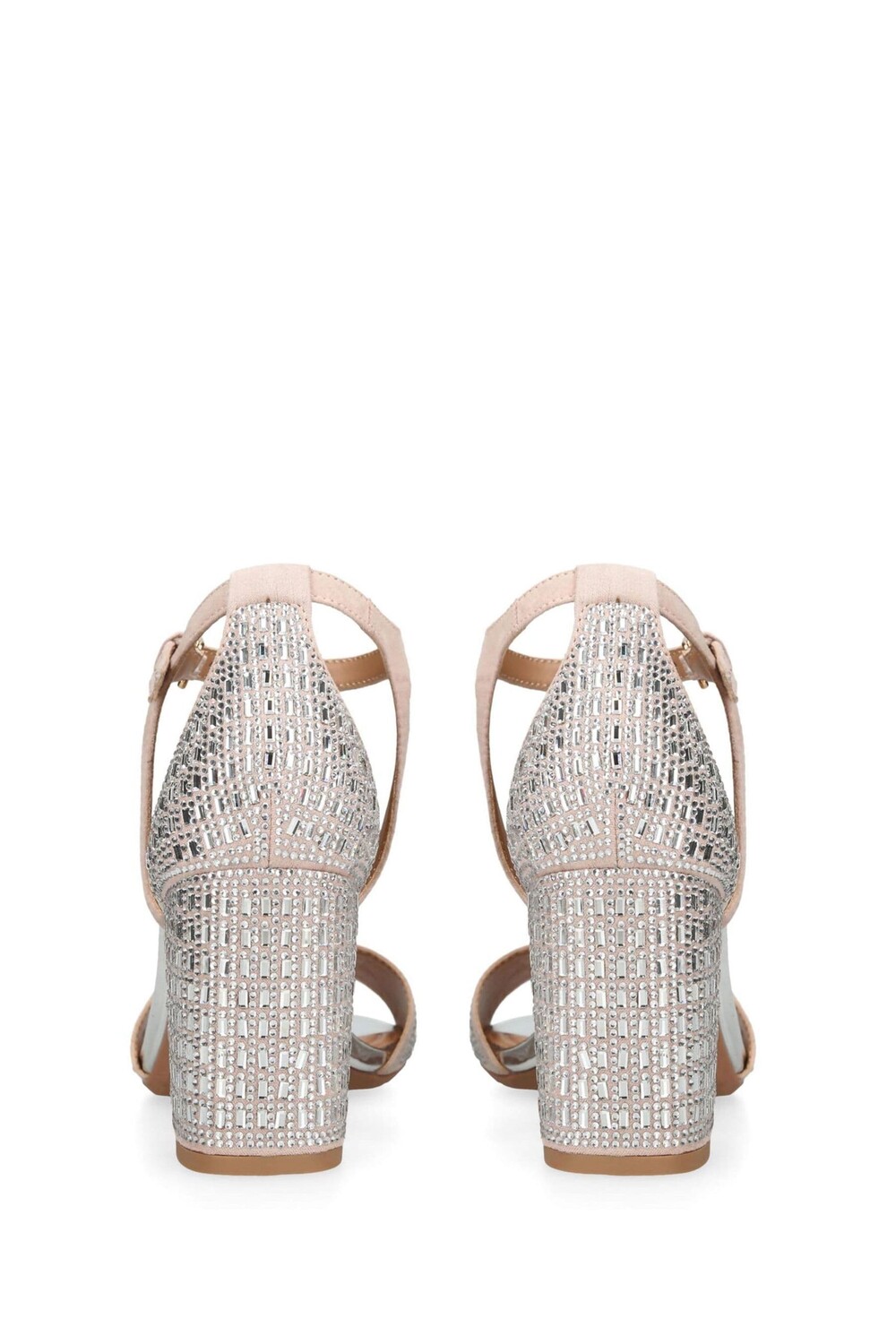 Серебряные сандалии Faryn bling2 Kg Kurt Geiger, серебряный — фото 4