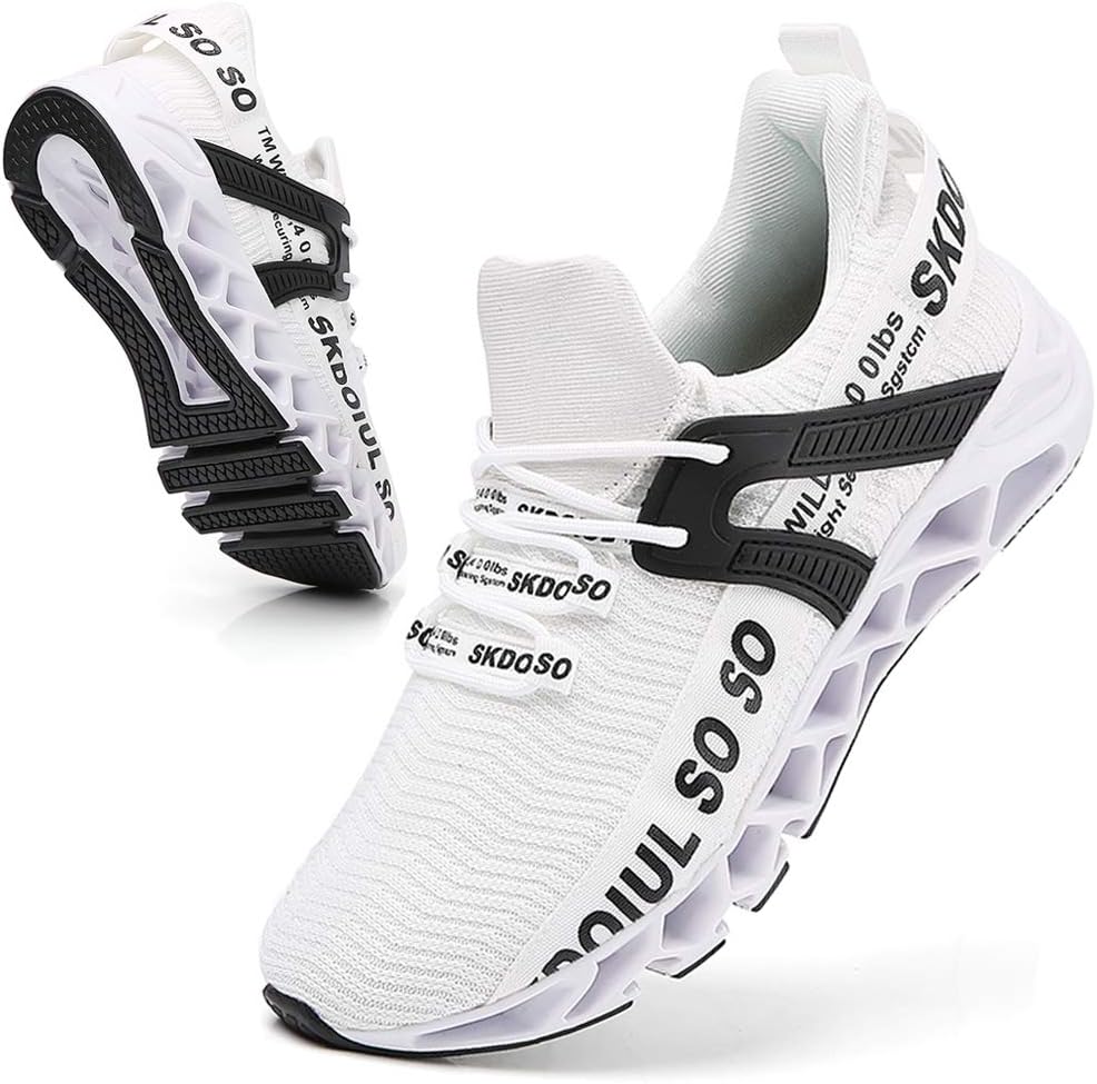 

Спортивные беговые кроссовки SKDOIUL для мужчин, дышащая сетка, трейловые кроссовки, модные кроссовки, белый