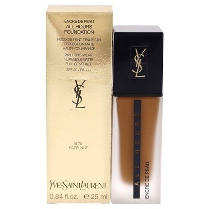 

Yves Saint Laurent All Hours Foundation SPF 20 B75 Женская тональная основа с лесным орехом 0,84 унции