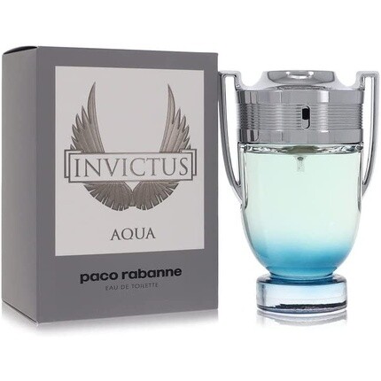 

Paco Rabanne Invictus Aqua Eau De Toilette Spray 100ml, Серый, Paco Rabanne Invictus Aqua Eau De Toilette Spray 100ml