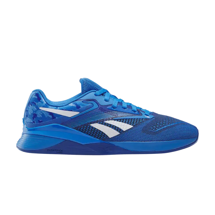 

Кроссовки Reebok Nano X4 Kinetic Blue Camo, синий