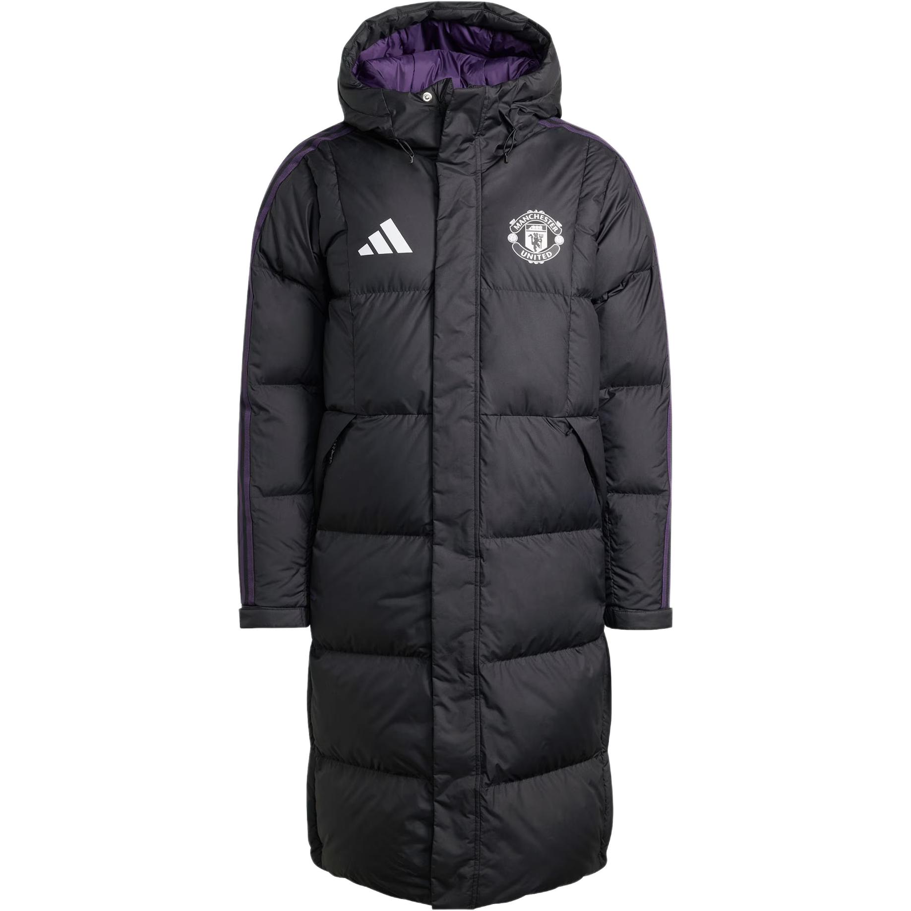 

Мужская пуховая куртка "Манчестер Юнайтед" Adidas, черный