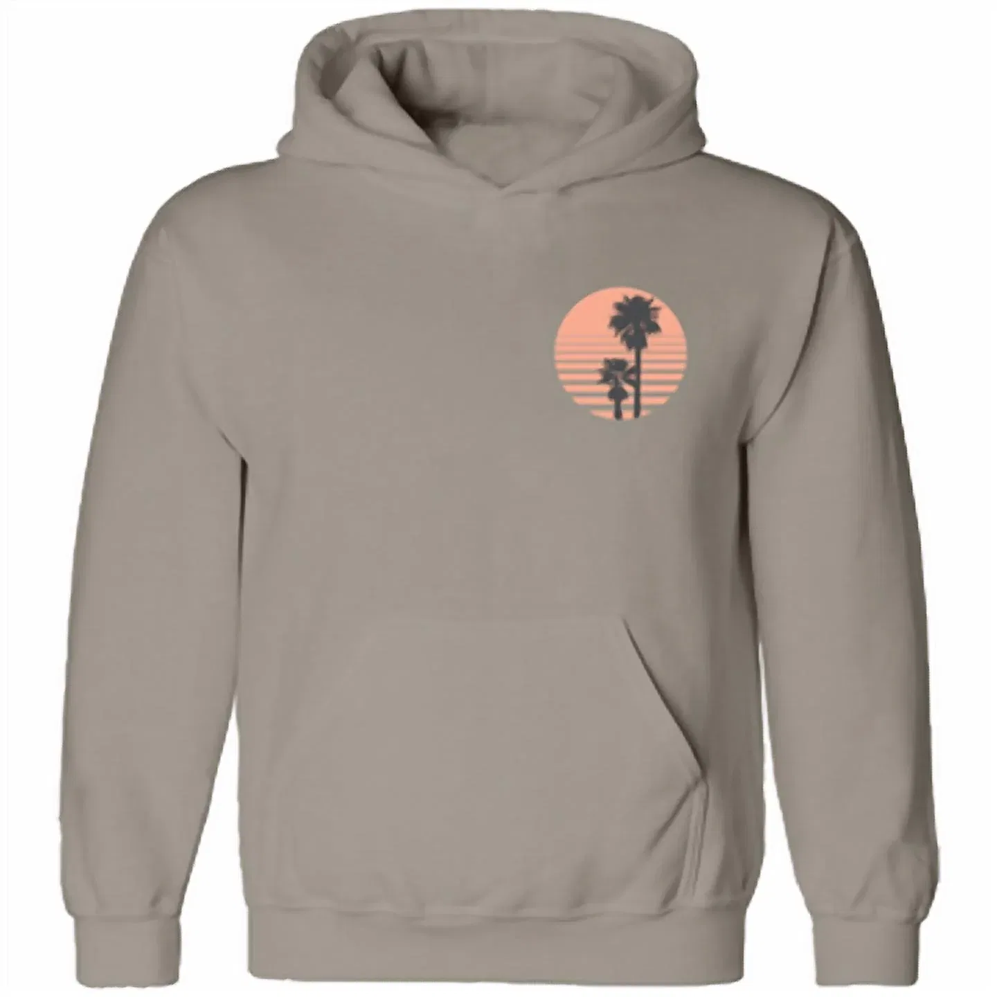 TINY WHALES Толстовка Livin The Dream Hoodie Sweatshirt в угольном цвете — фото 2