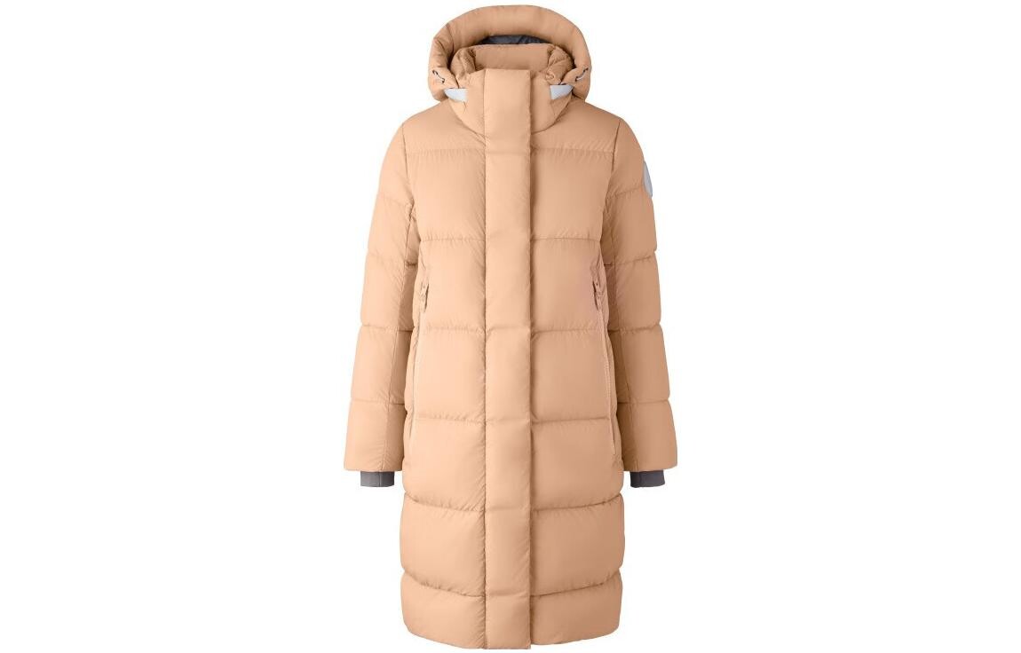 

Женский пуховик Canada Goose, цвет mist orange