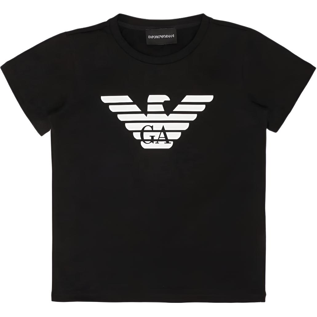 

Футболка fw22 детская EMPORIO ARMANI, черный