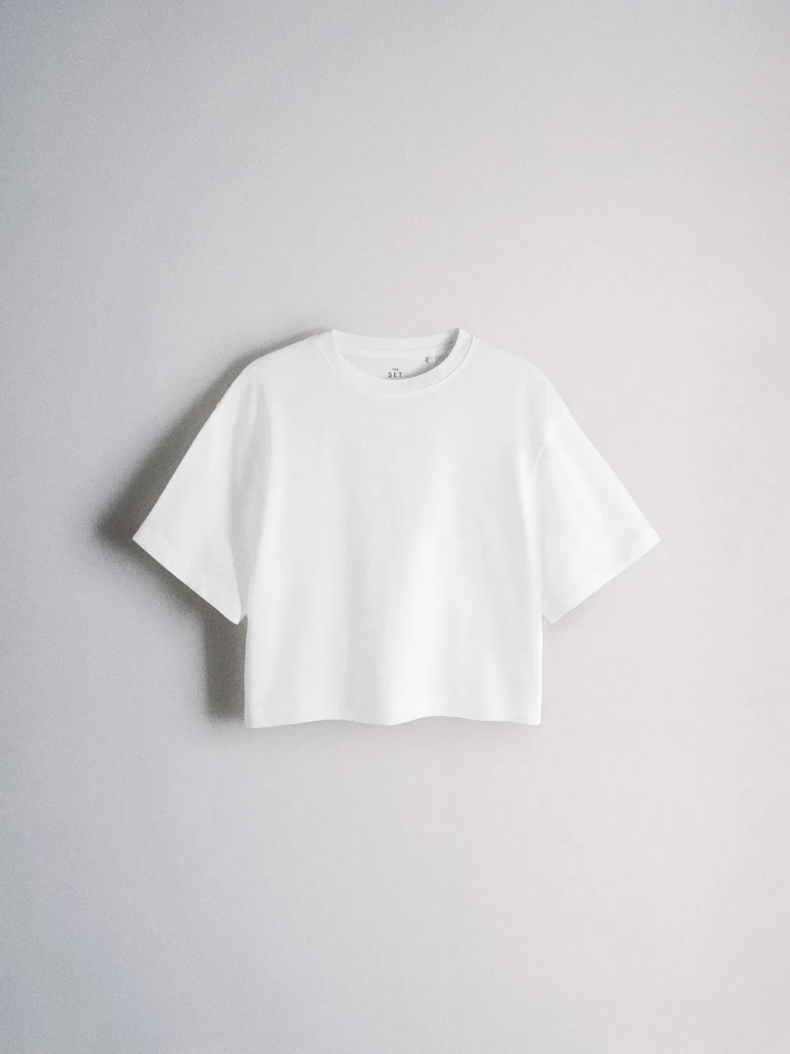 Футболка The Set, Light Yellow/Taupe/Mottled Grey/Rose/White — фото 2