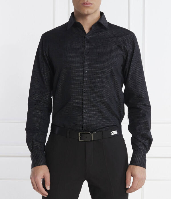 

Рубашка Karl Lagerfeld Slim Fit, черный