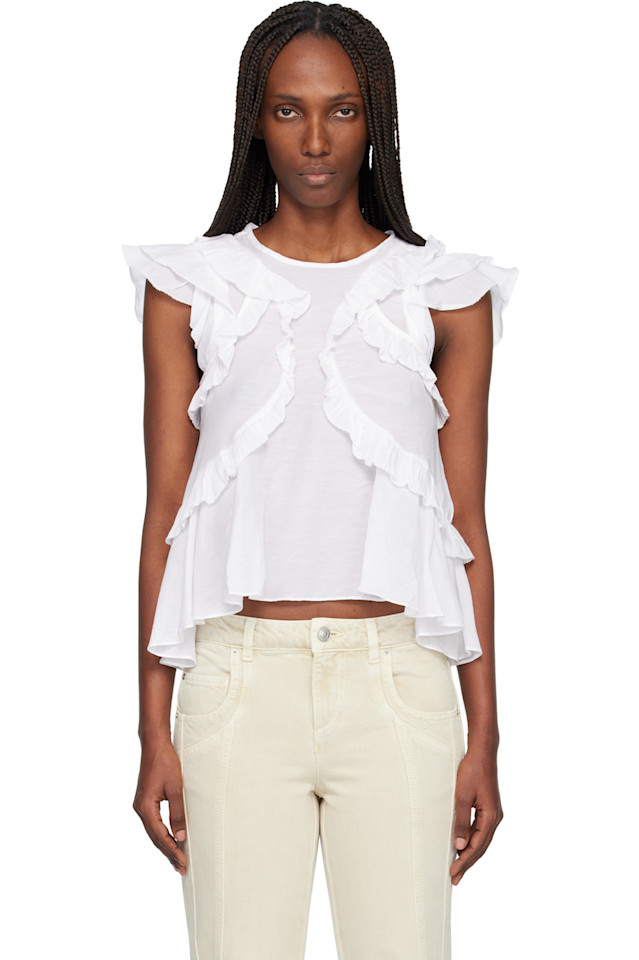 

Блузка Налу Isabel Marant Etoile, белый