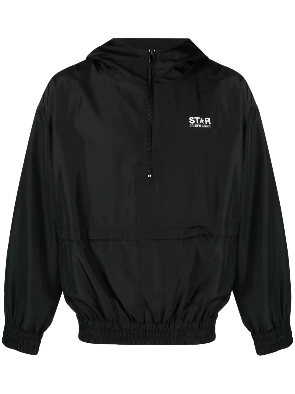 

Куртка с капюшоном и логотипом GOLDEN GOOSE, черный