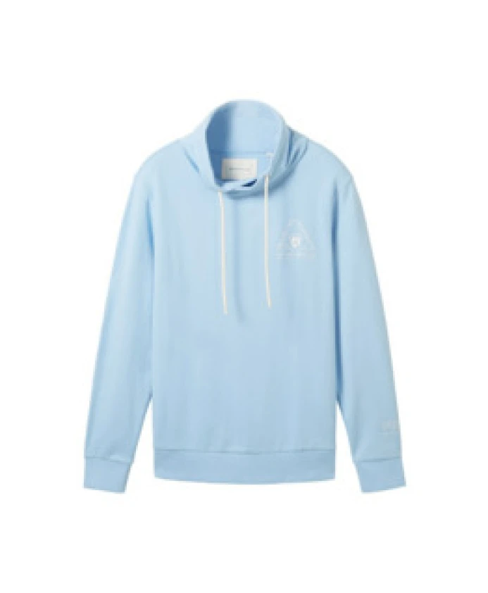 

Классическая синяя мужская толстовка Tom Tailor, синий