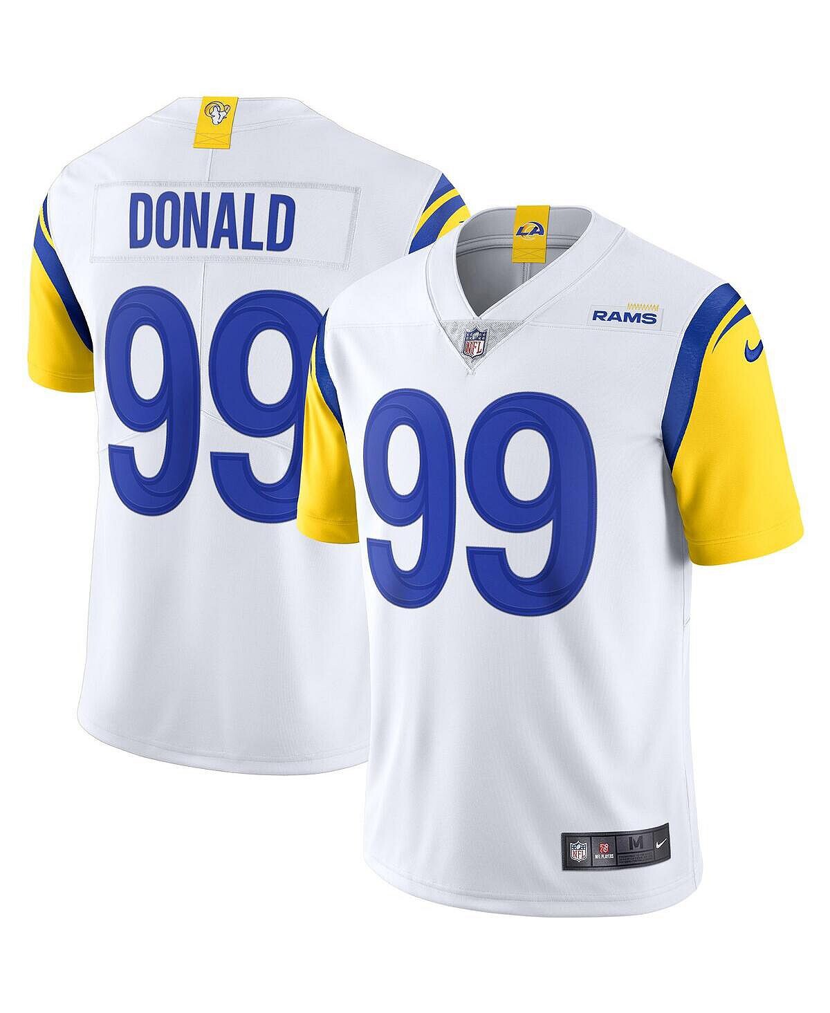 

Мужское белое джерси Aaron Donald Los Angeles Rams Alternate Vapor Limited Nike, Белый, Мужское белое джерси Aaron Donald Los Angeles Rams Alternate Vapor Limited Nike