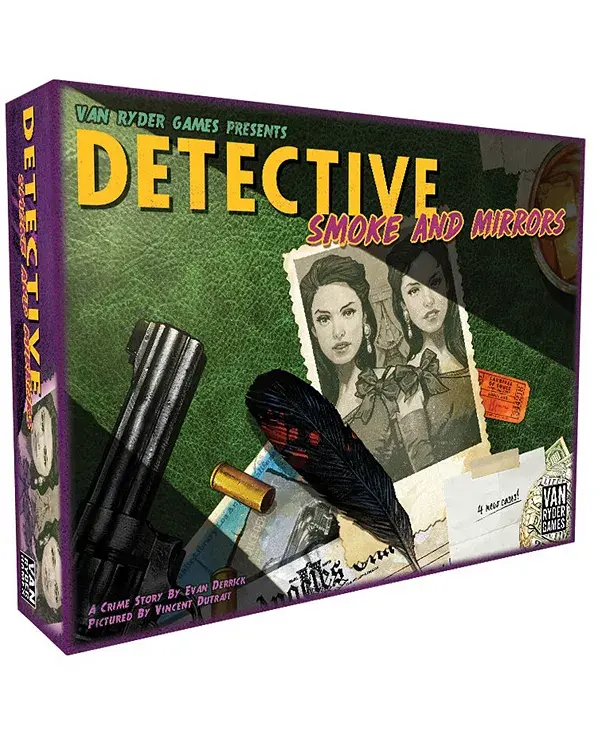 

Детектив Город Ангелов Дым и Зеркала настольная игра дополнение Van Ryder Games, multi