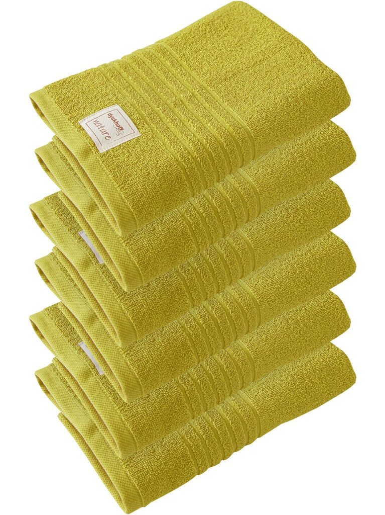 

Серия махровых полотенец Dyckhoff Nature kiwi 6 полотенец 50 x 100 см