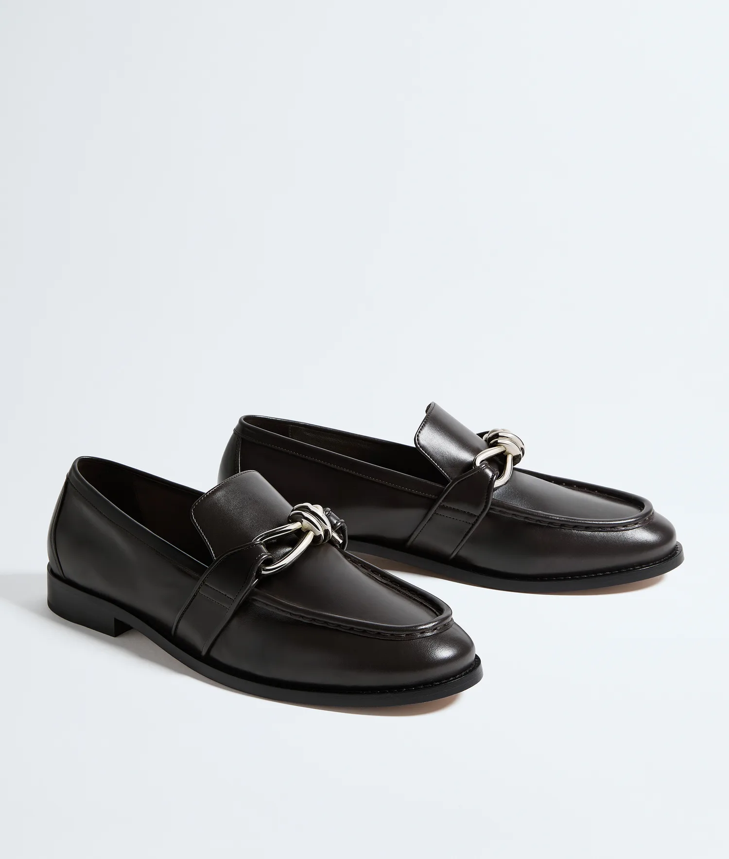 Лоферы Astaire BOTTEGA VENETA, коричневый — фото 3
