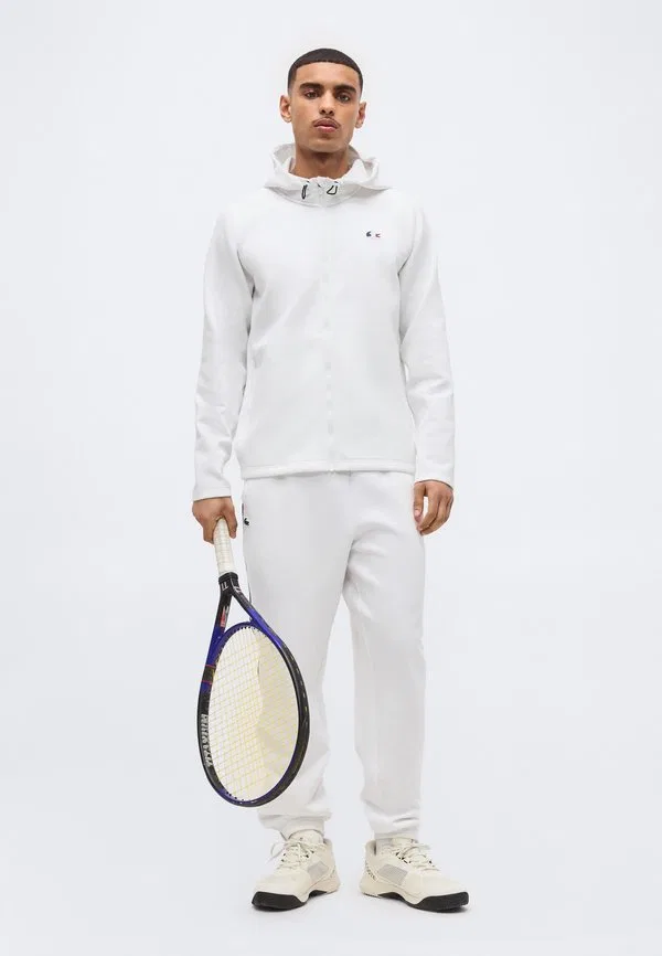 Теннисная куртка, тренировочная куртка французской команды Lacoste Sport, White — фото 2