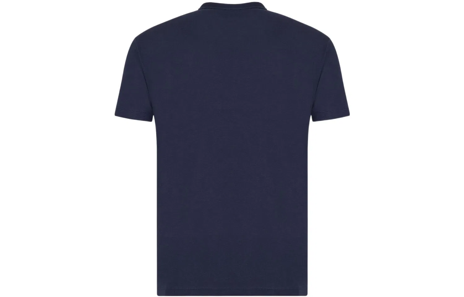 Футболка EA7 для мужчин, синяя, с круглым вырезом, прямой крой EMPORIO ARMANI, Blue — фото 3