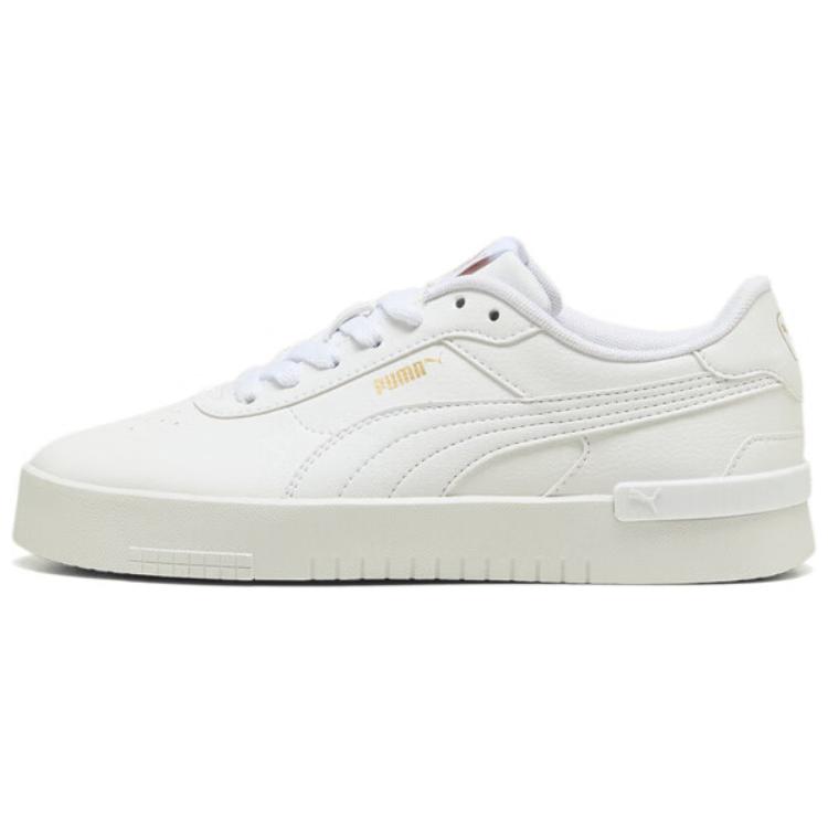 

Кроссовки Puma JOLA Skateboarding Shoes Women's Low-top White, белый/золотой