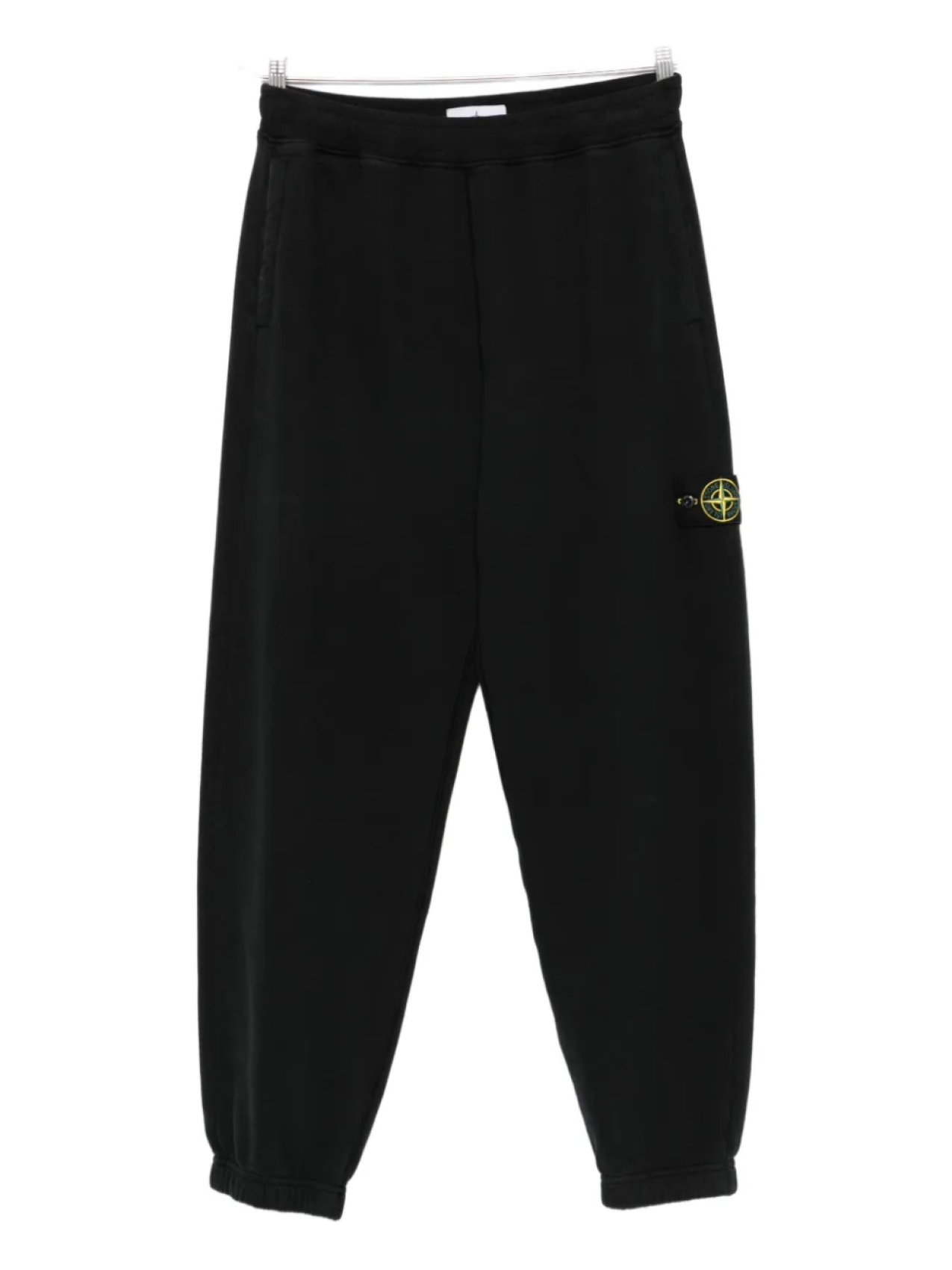 

Брюки с манжетами и нашивкой-логотипом Stone Island 6200004, черный