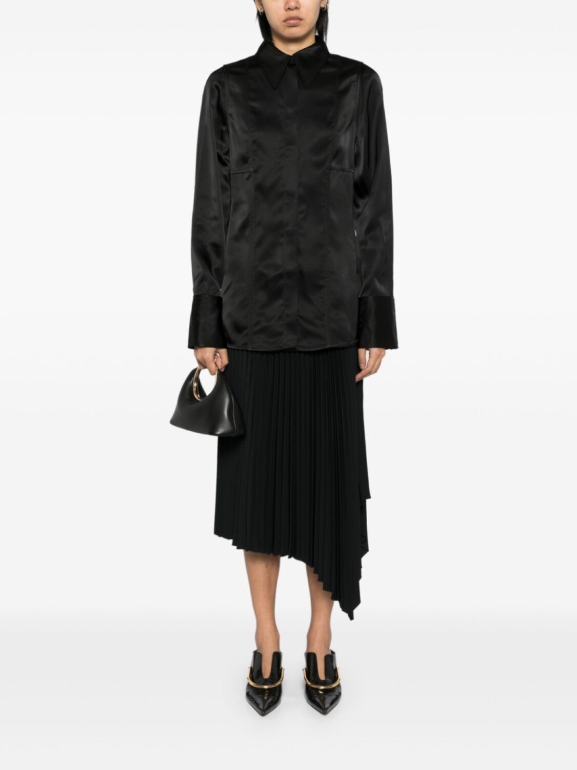 Рубашка с длинными рукавами Jil Sander, черный — фото 2
