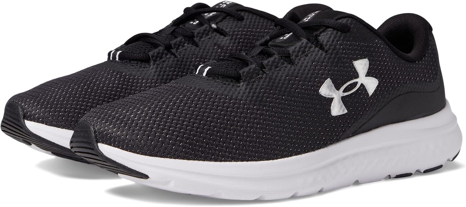 

Кроссовки Charged Impulse 3 Under Armour, цвет Black/Black/Metallic Silver, Черный, Кроссовки Charged Impulse 3 Under Armour, цвет Black/Black/Metallic Silver